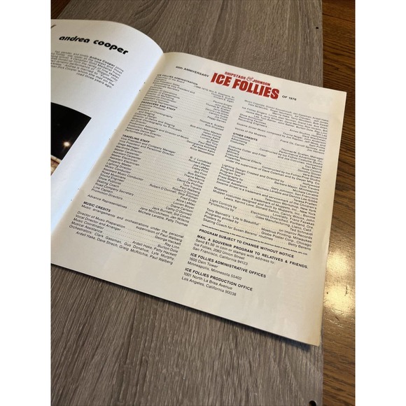 Shipstads & Johnson ICE FOLLIES OF 1976 Souvenir Program - 40th Anniversary - Picture 13 of 14